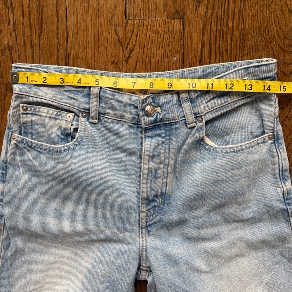 Madewell The Darted Barrel-Leg Jean NU023 Size 25 - Picture 13 of 16